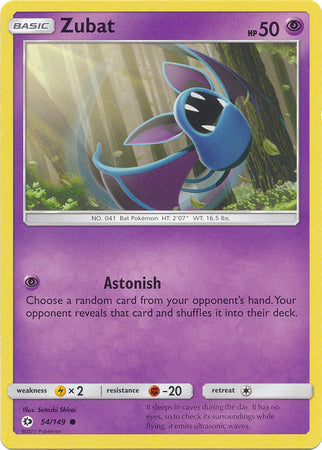 Zubat 54/149-Kantocards
