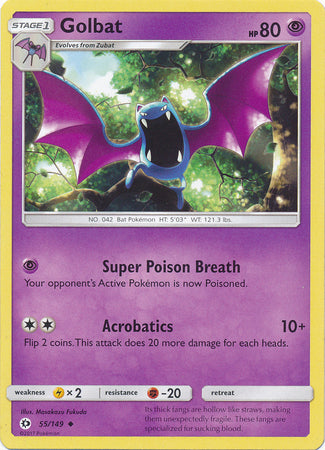 Golbat 55/149-Kantocards