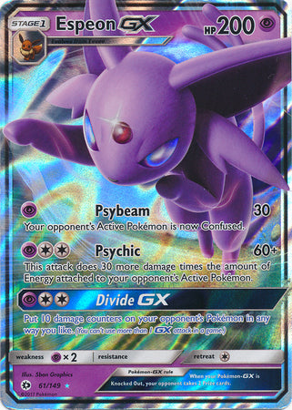 Espeon GX 61/149-Kantocards