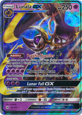 Lunala GX 66/149-Kantocards