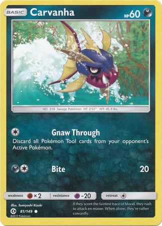 Carvanha 81/149-Kantocards