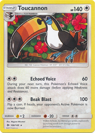 Toucannon 108/149-Kantocards