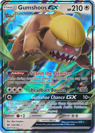 Gumshoos GX 110/149-Kantocards