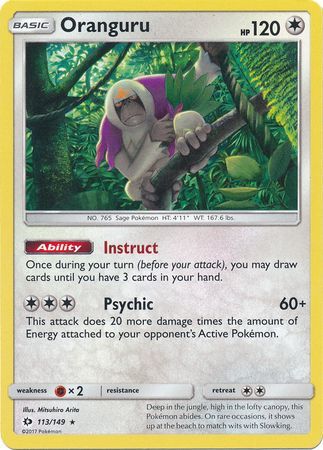 Oranguru 113/149-Kantocards
