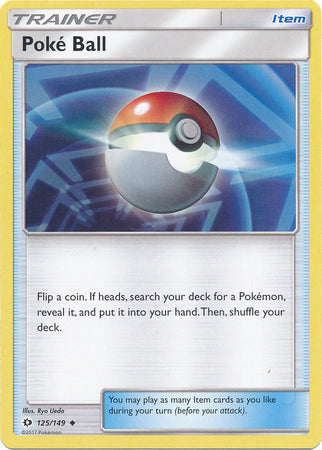 Poké Ball 125/149-Kantocards