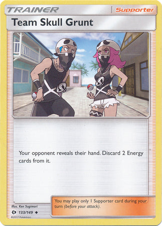 Team Skull Grunt 133/149-Kantocards