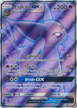 Espeon GX 140/149-Kantocards