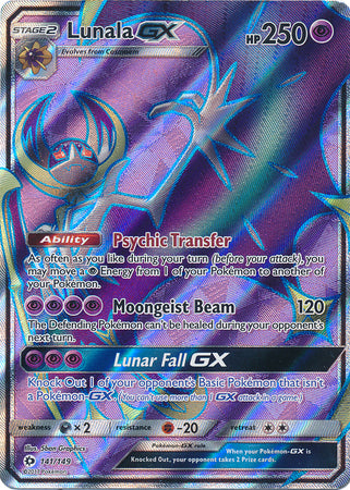 Lunala GX 141/149-Kantocards