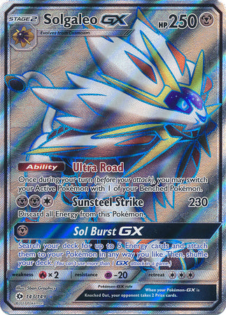 Solgaleo GX 143/149-Kantocards