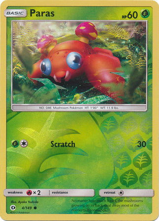 Paras 4/149 - Reverse Holo-Kantocards