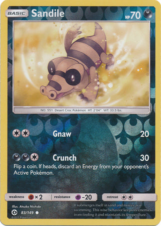 Sandile 83/149 - Reverse Holo-Kantocards
