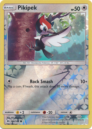 Pikipek 106/149 - Reverse Holo-Kantocards