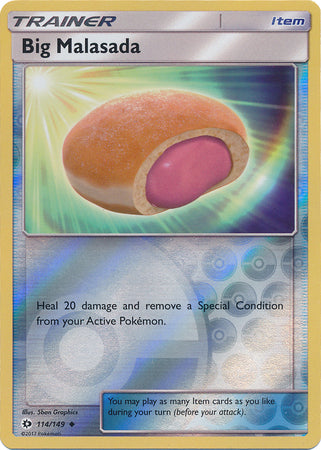 Big Malasada 114/149 - Reverse Holo-Kantocards