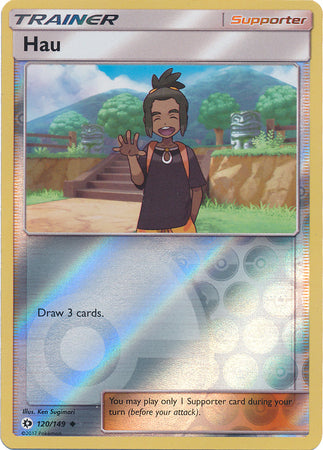 Hau 120/149 - Reverse Holo-Kantocards