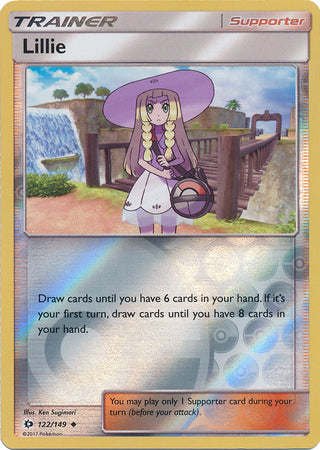Lillie 122/149 - Reverse Holo-Kantocards