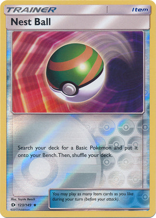 Nest Ball 123/149 - Reverse Holo-Kantocards