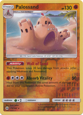 Palossand 75/149 - Reverse Holo-Kantocards