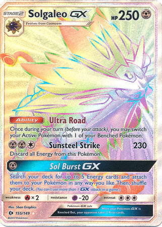 Solgaleo GX 155/149-Kantocards