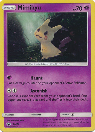Mimikyu SM29 - Holo-Kantocards