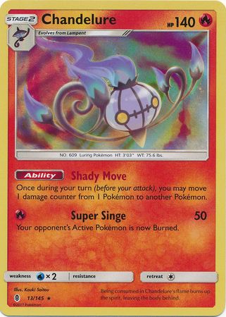 Chandelure 13/145-Kantocards