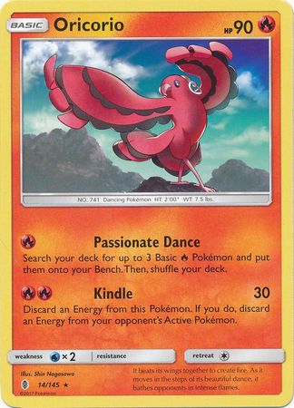 Oricorio 14/145-Kantocards