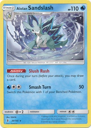 Alolan Sandslash 20/145-Kantocards