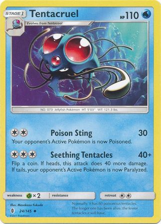 Tentacruel 24/145-Kantocards