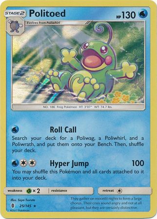 Politoed 25/145-Kantocards