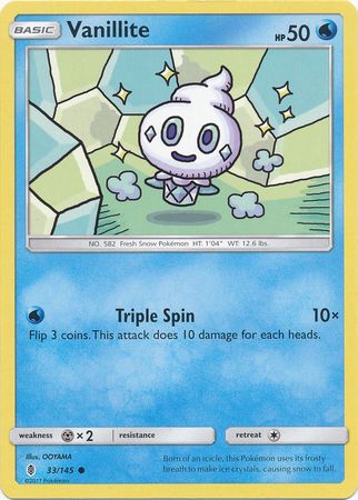 Vanillite 33/145-Kantocards