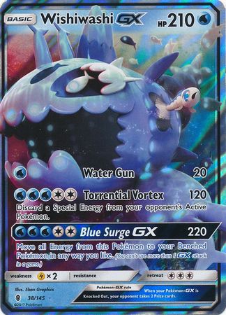 Wishiwashi GX 38/145-Kantocards
