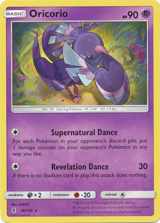 Oricorio 56/145-Kantocards