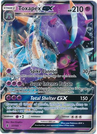 Toxapex GX 57/145-Kantocards