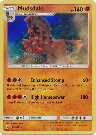 Mudsdale 76/145-Kantocards