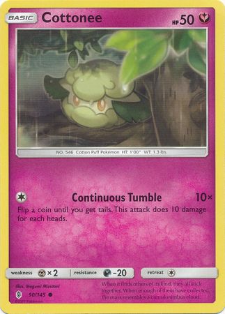 Cottonee 90/145-Kantocards