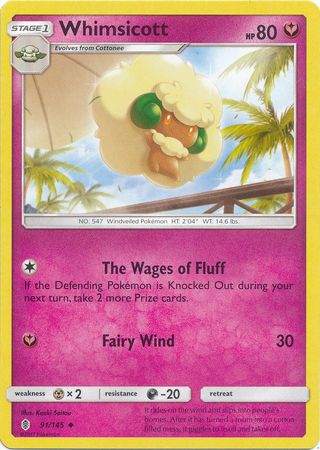 Whimsicott 91/145-Kantocards