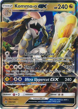 Kommo-o GX 100/145-Kantocards