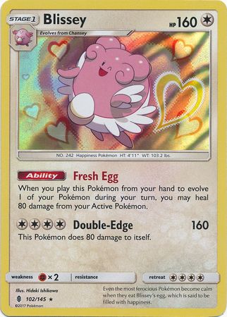 Blissey 102/145-Kantocards