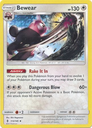 Bewear 113/145-Kantocards