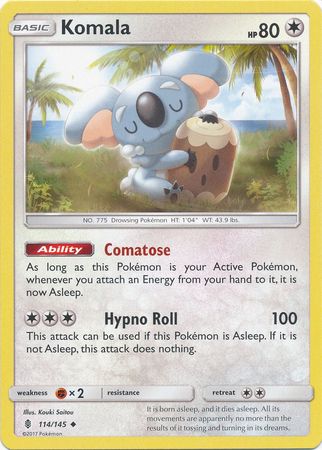 Komala 114/145-Kantocards