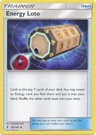 Energy Loto 122/145-Kantocards