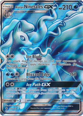 Alolan Ninetales GX 132/145-Kantocards