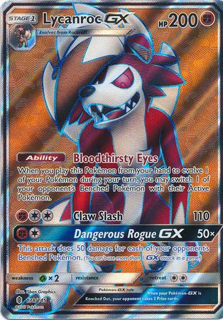 Lycanroc GX 138/145-Kantocards