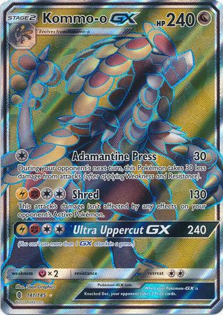 Kommo-o GX 141/145-Kantocards