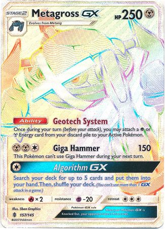 Metagross GX 157/145-Kantocards