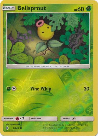 Bellsprout 1/145 - Reverse Holo-Kantocards