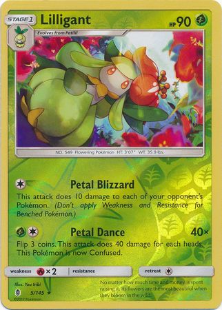 Lilligant 5/145 - Reverse Holo-Kantocards