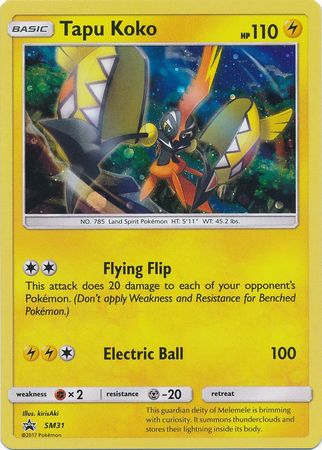 Tapu Koko SM31-Kantocards