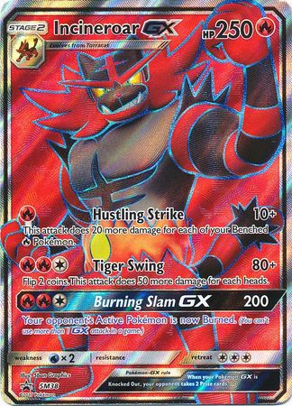 Incineroar GX SM38-Kantocards