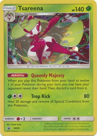 Tsareena SM26-Kantocards