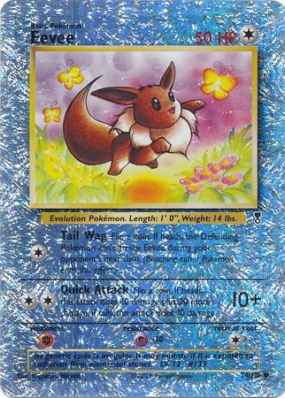 Eevee 74/110 - Reverse Holo-Kantocards
